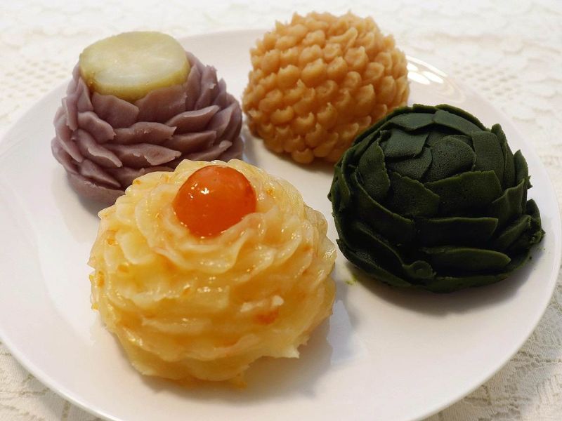 Hana karukan wagashi (3)